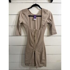 Snatched Body Shapewear Medium Body Lipo Stage 2 Post Op Faja Beige Compression